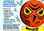Terror eyes inflatable vinyl ball to keep birds away